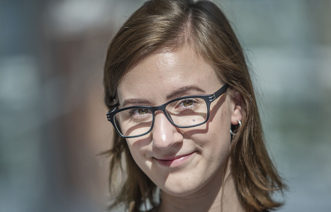 Kristina Larsen, it-studerende på Elektronik og IT (elektronikingeniør) på Aalborg Universitet